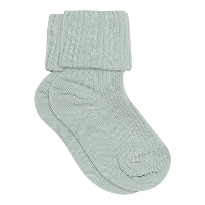 Mp Denmark Cotton Rib Socks Gray Mist 4082