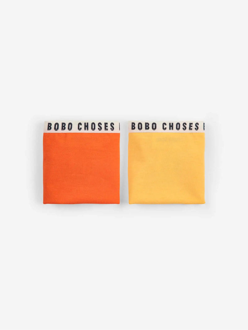 Bobo Choses Panties Set Yellow and Orange