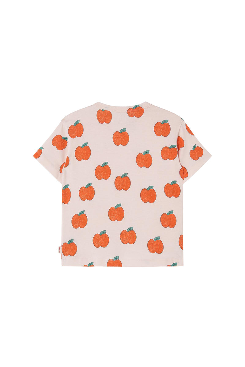 Tiny Cottons Apples Tee Pastel Pink