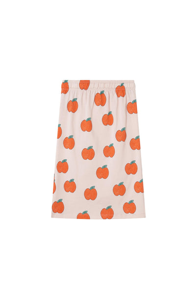 Tiny Cottons Apples Long Skirt Pastel Pink