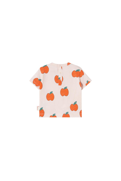 Tiny Cottons Apples Baby Tee Pastel Pink