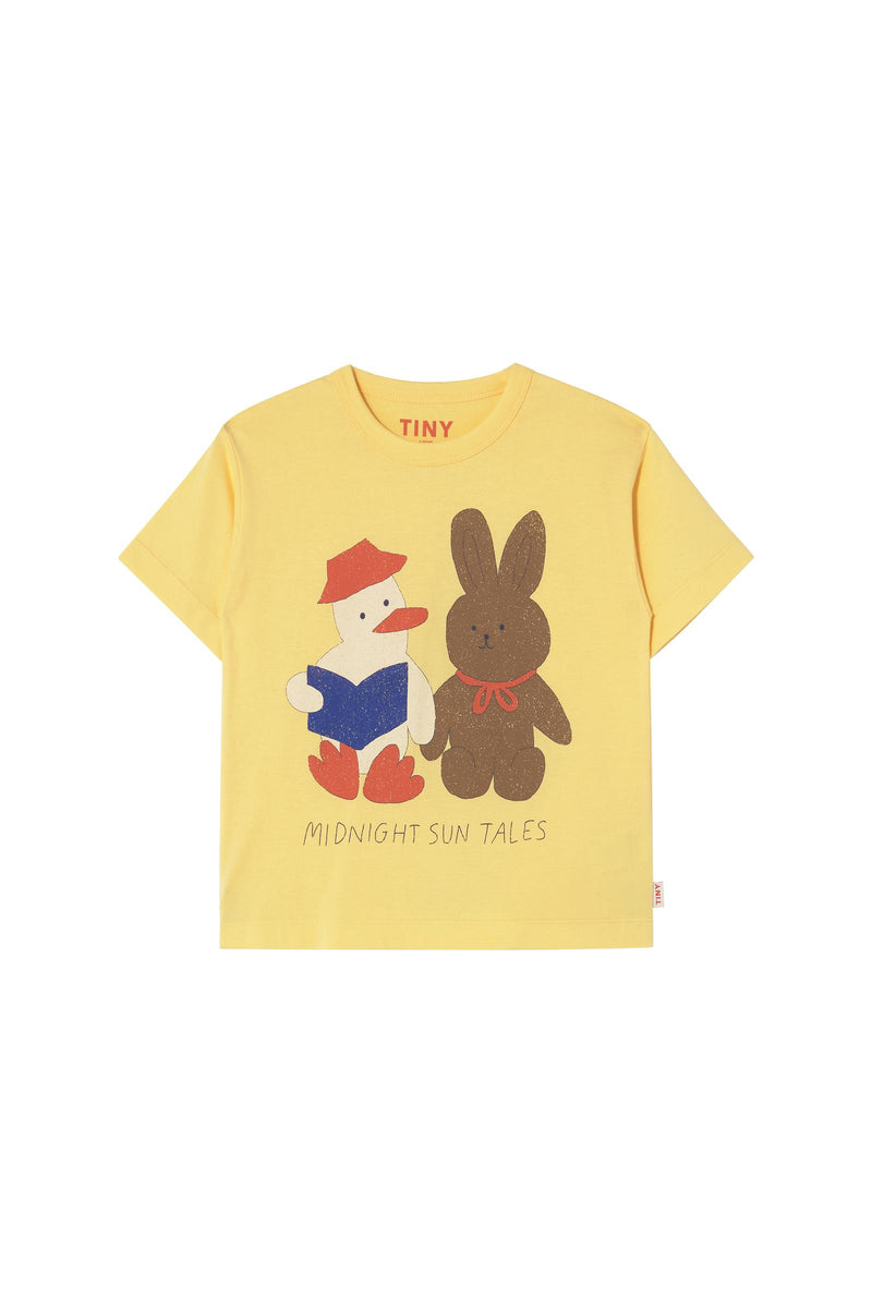 Tiny Cottons Readers Graphic Tee Mellow Yellow