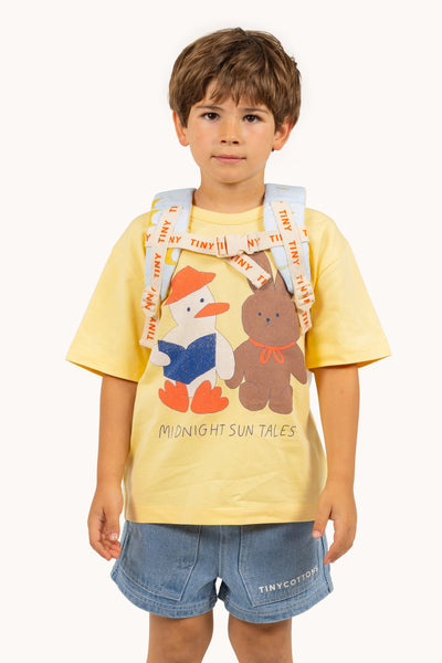 Tiny Cottons Readers Graphic Tee Mellow Yellow