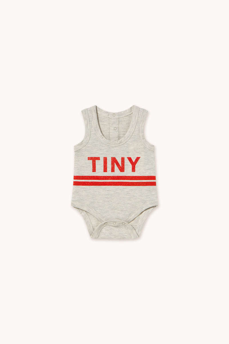 Tiny Cottons Stripes Sleeveless Logo Body Cream Heather