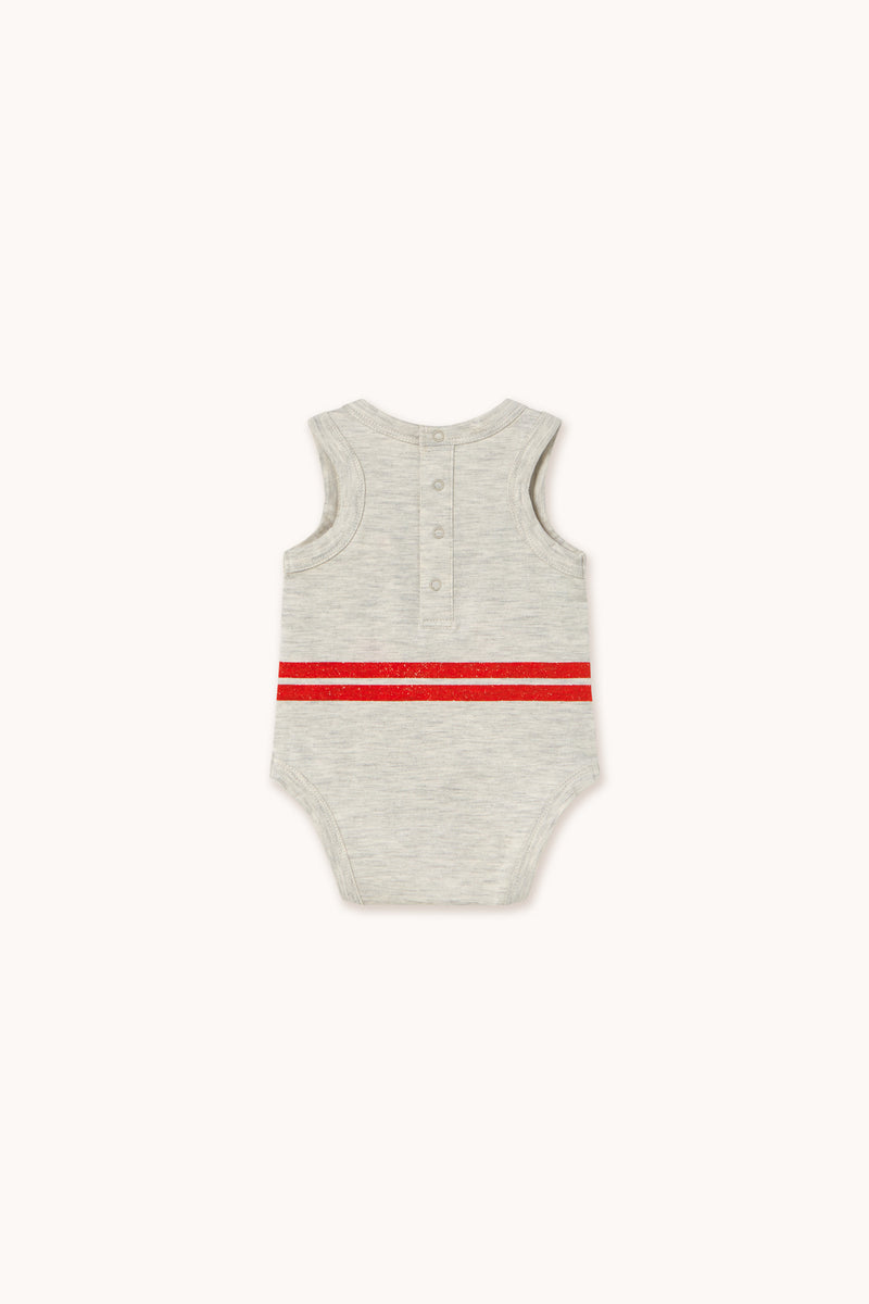 Tiny Cottons Stripes Sleeveless Logo Body Cream Heather