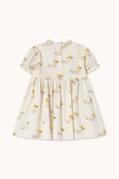 Tiny Cottons Ducks Dress Off-white