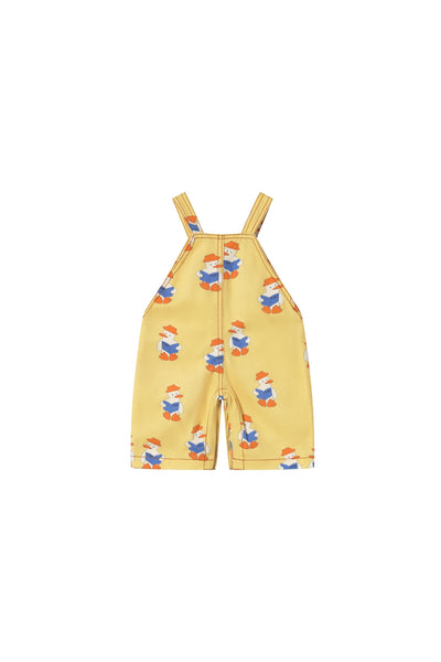 Tiny Cottons Baby Readers Dungaree Mellow Yellow