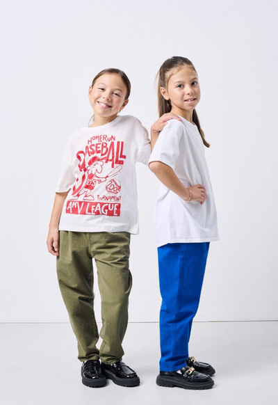 American Vintage Kids Pant Rygybay Kaki