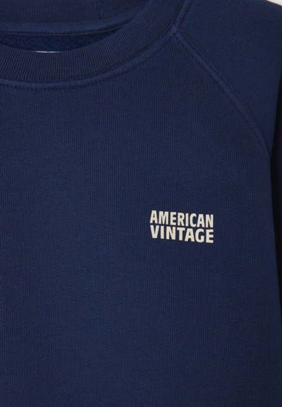 American Vintage Kids Izubird Sweatshirt Vintage Navy