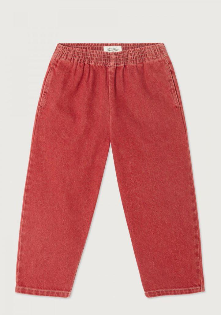 American Vintage Kids Joggers Uzatown Red