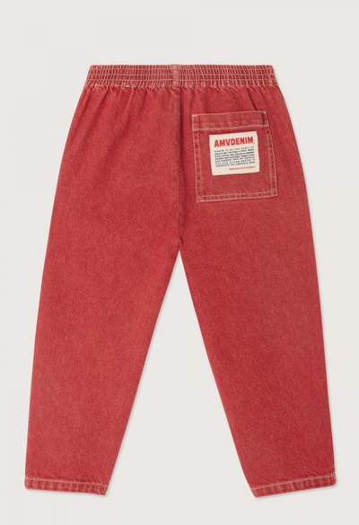 American Vintage Kids Joggers Uzatown Red