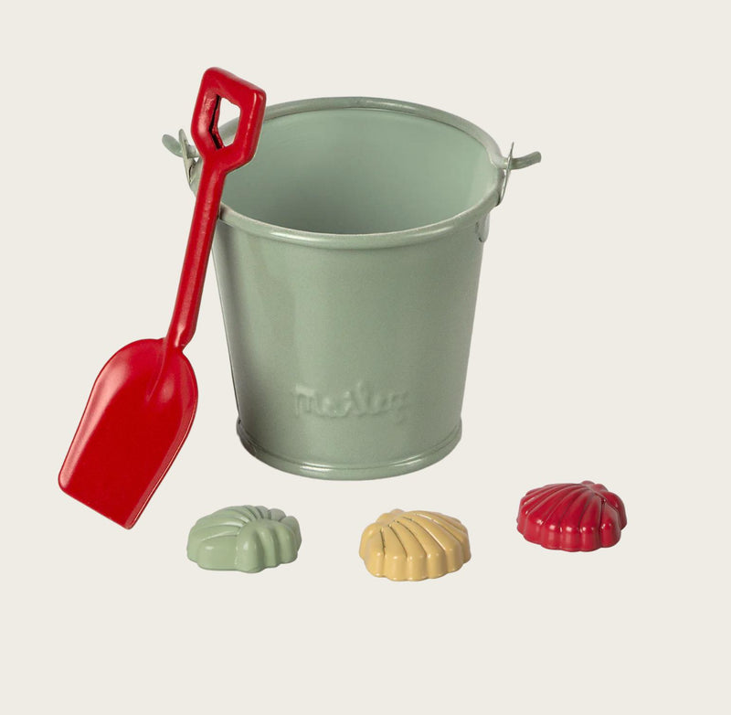 Maileg Shovel Bucket and Shells