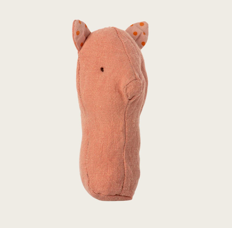 Maileg Lullaby Friends Pig Rattle