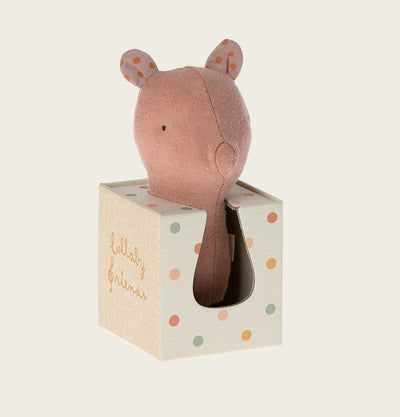 Maileg Lullaby Friends Pig Rattle