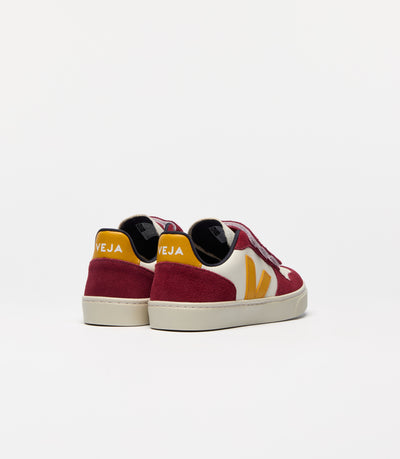 Veja V-10 Chromefree Leather Pure Ouro Marsala