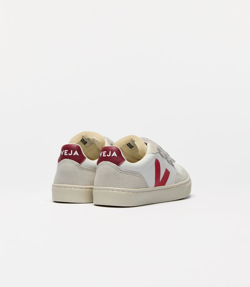 Veja Small V-90 O.T. Leather Extra White Pekin