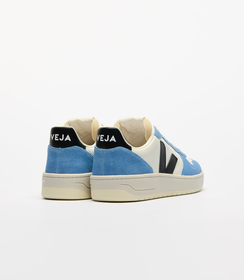 Veja Adult V 10 Prime Leather Pure Black Aqua