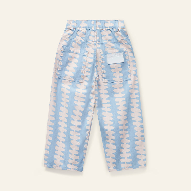 Wynken Square Pocket Jean Soft Pink Stripe