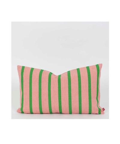 Afro Art America Cushion 30x50 Pink/Green