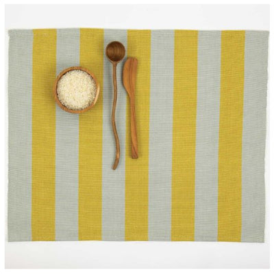 Afro Art Emanuela Placemat Grey Yellow