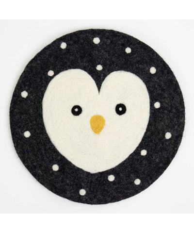 Afro Art Penguin Chair Pad