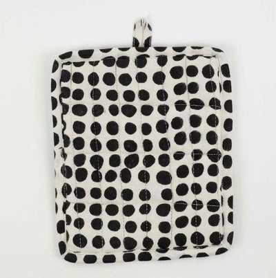 Afro Art Potholder Dots