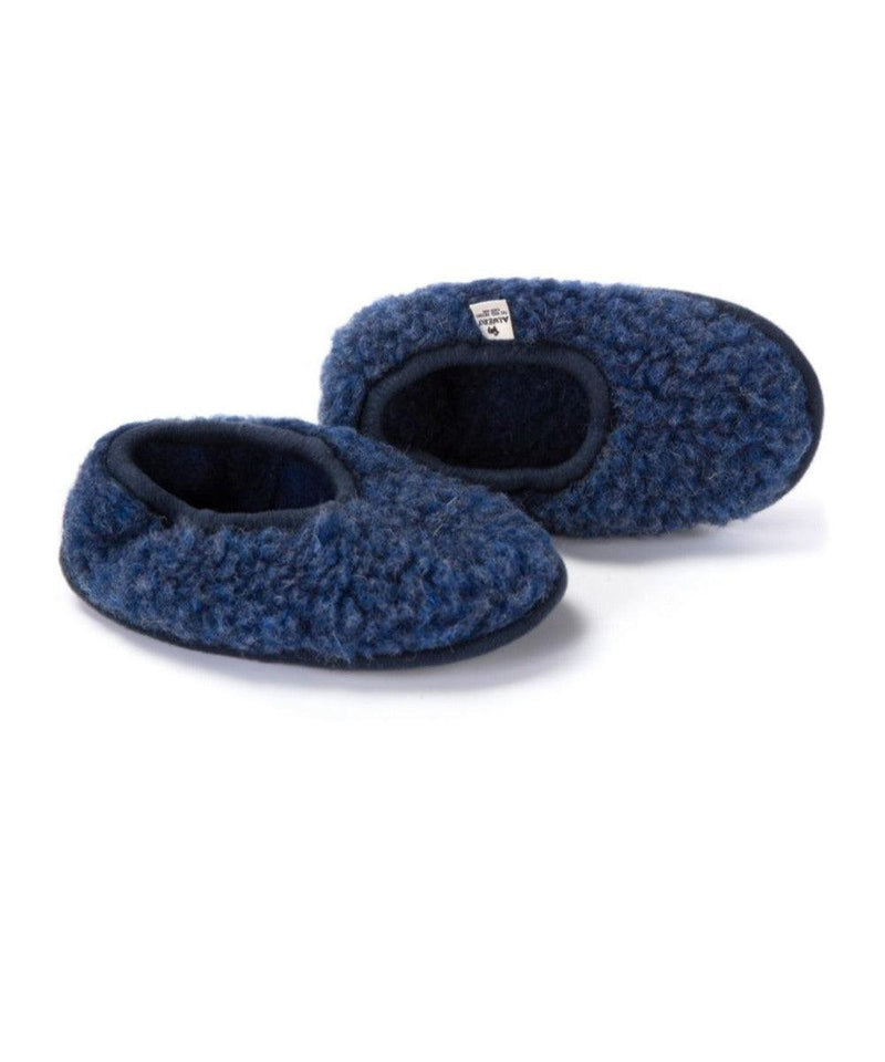 Alwero Sloffen Ballerina Junior ECO Donkerblauw