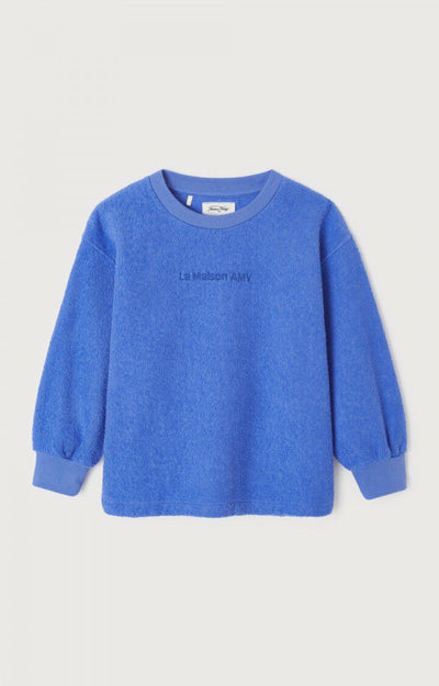 American Vintage Kids Bobypark Sweatshirt Azurite