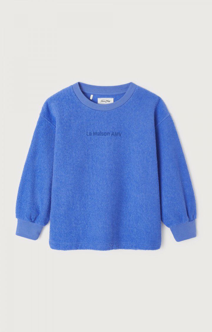 American Vintage Kids Bobypark Sweatshirt Azurite