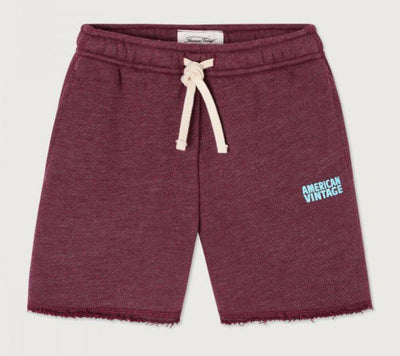 American Vintage Kids Doven Shorts Overdid Burgundy