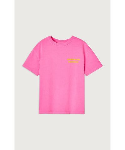 American Vintage Kids Fizvalley s/s Rose Fluo