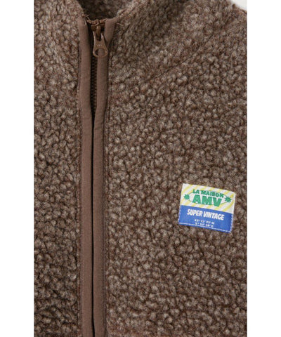 American Vintage Kids Hoktown Vest Marron Glace