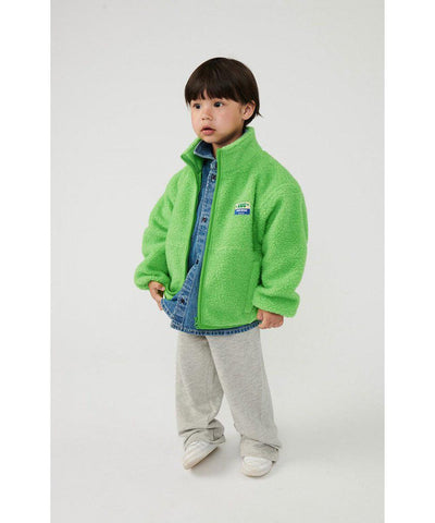 American Vintage Kids Hoktown Vest Vert Fluo Chine