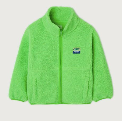 American Vintage Kids Hoktown Vest Vert Fluo Chine