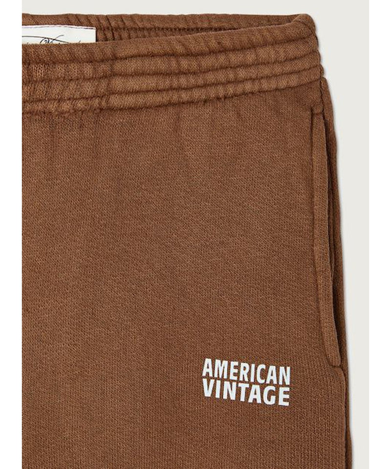 American Vintage Kids Izubird Joggers Marron Glace