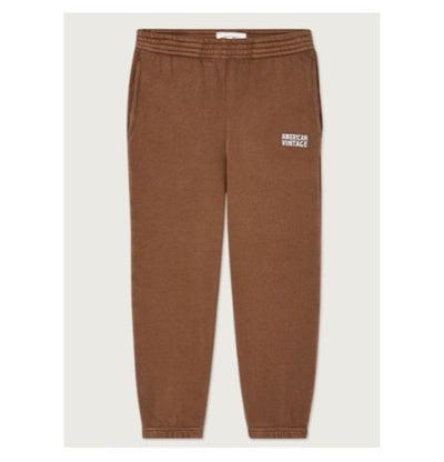 American Vintage Kids Izubird Joggers Marron Glace