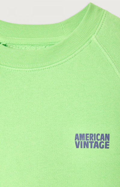 American Vintage Kids Izubird Sweatshirt Amandier Vintage