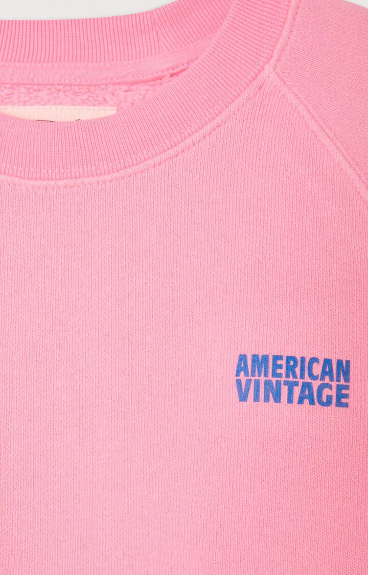 American Vintage Kids Izubird Sweatshirt Cotton Candy