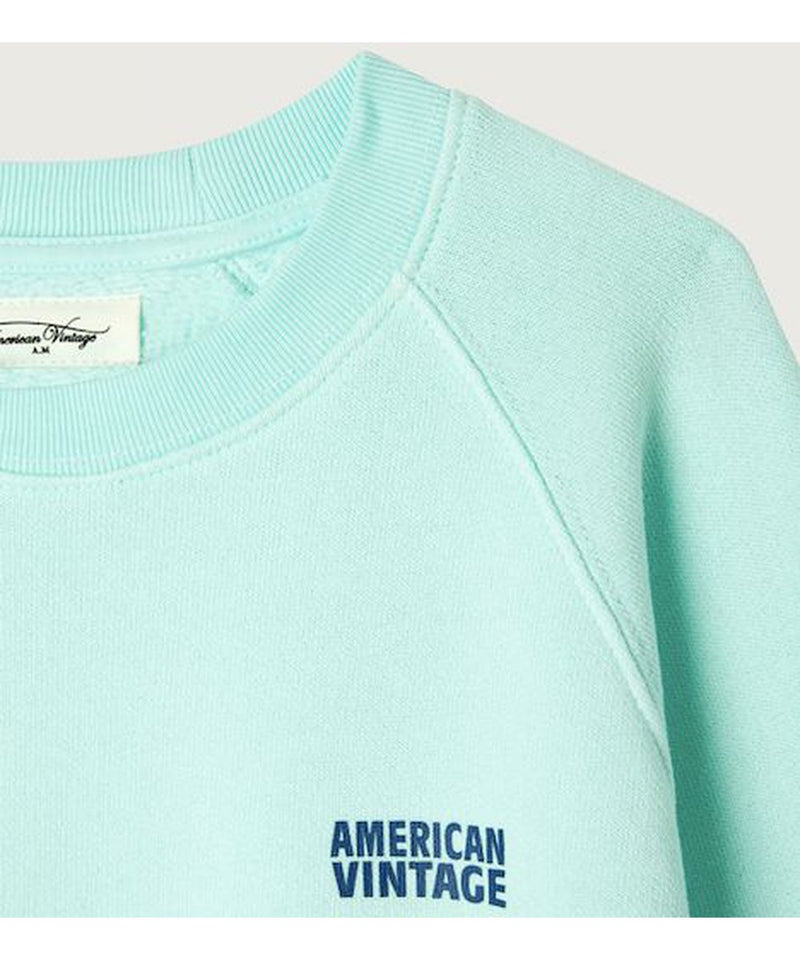 American Vintage Kids Izubird Sweatshirt Glacial Vintage