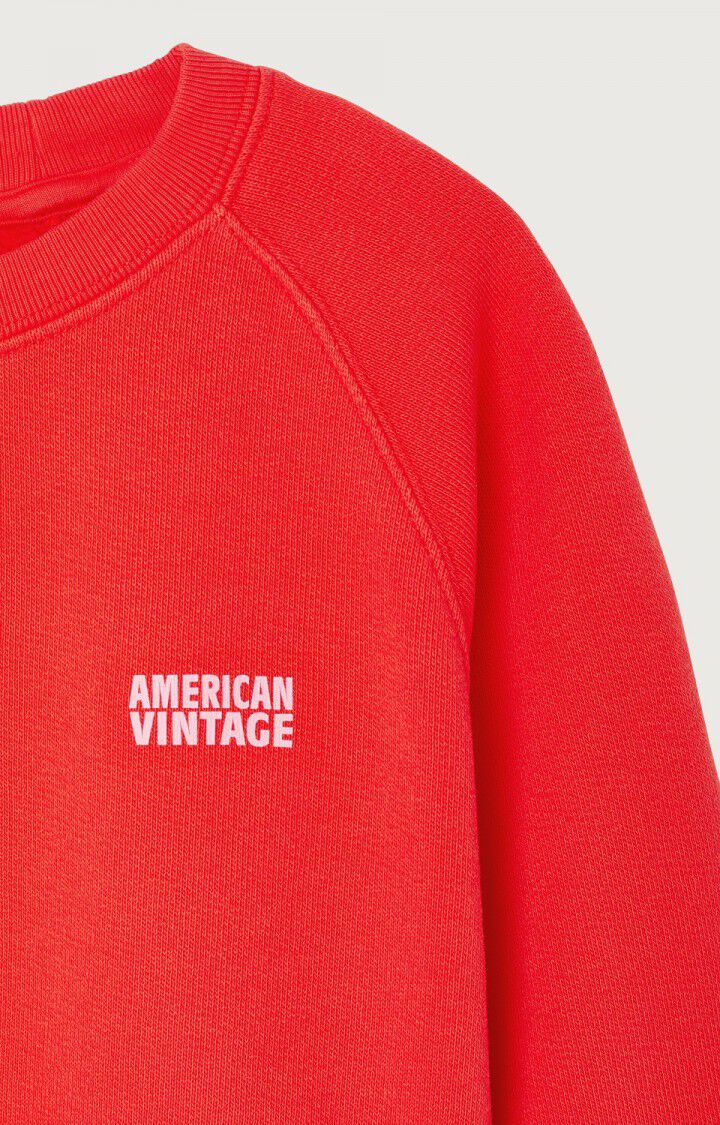 American Vintage Kids Izubird Sweatshirt Strawberry