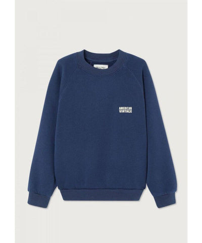 American Vintage Kids Izubird Sweatshirt Vintage Navy