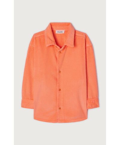 American Vintage Kids Padow Shirt Fluo Orange