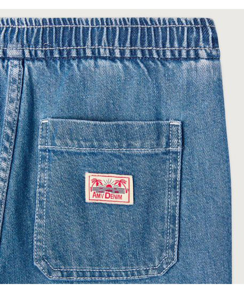 American Vintage Kids Pants Globay Medium Blue