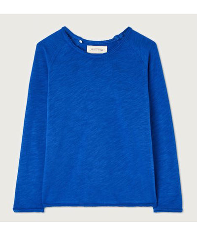 American Vintage Kids Sonoma l/s T-shirt Bleu De Prusse