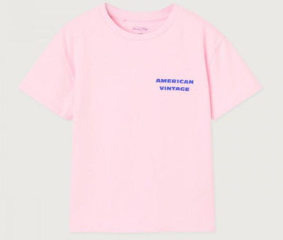 American Vintage Kids Sonoma T-shirt Fizvalley Vintage Baby Pink