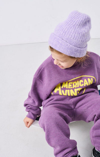 American Vintage Kids Sweatshirt Doven Figue Surteint