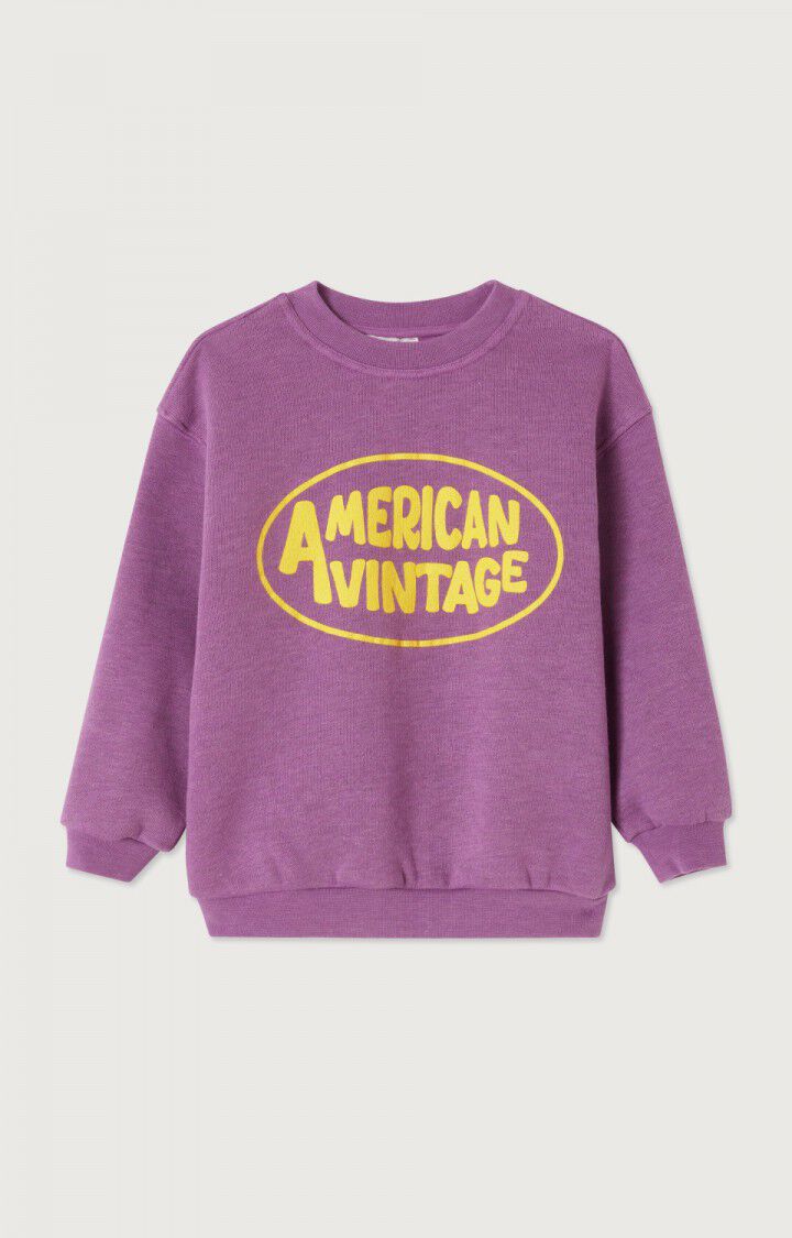 American Vintage Kids Sweatshirt Doven Figue Surteint