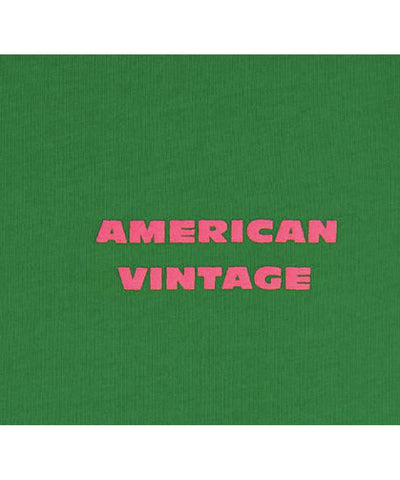 American Vintage Kids T-shirt Fizvalley Verdoyant Vintage