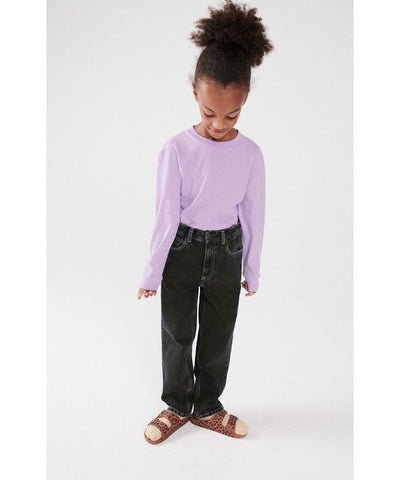 American Vintage Kids Yopday Jeans Black Vintage