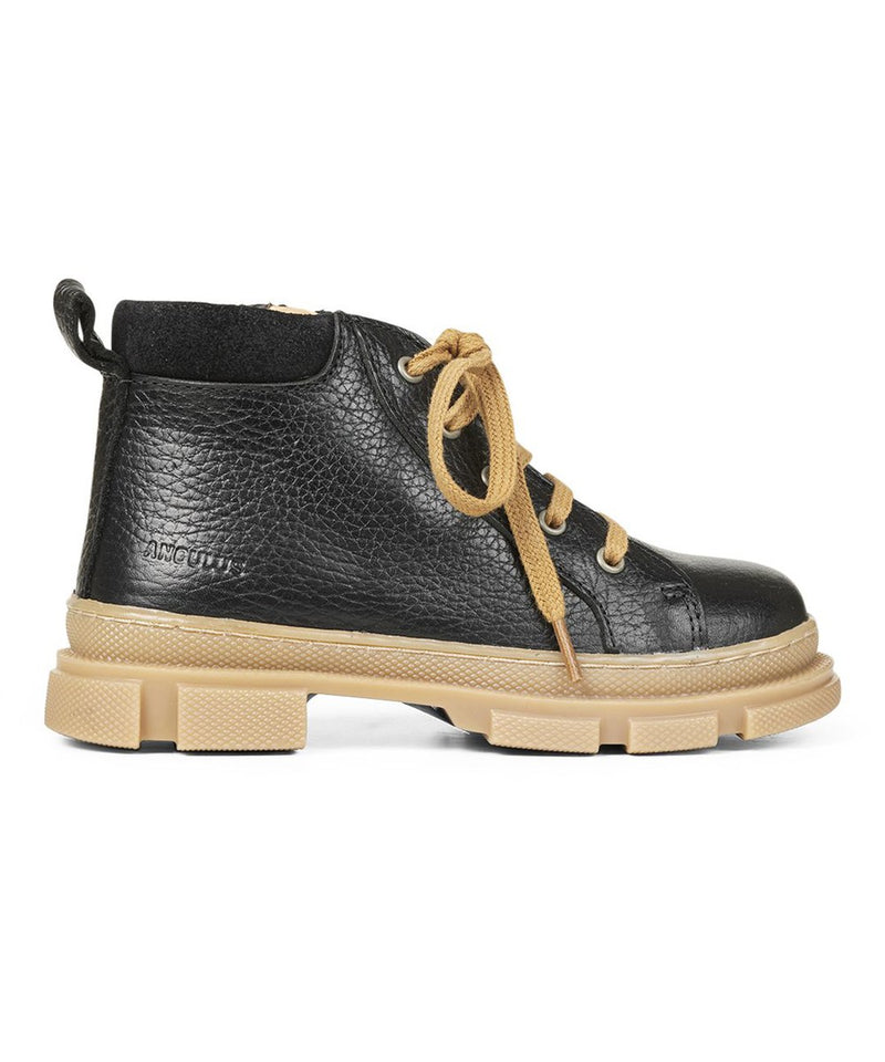 Angulus Chunky lace-up shoe Black